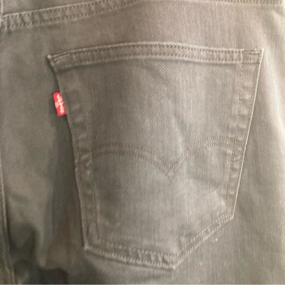 LEVI’S 541 Sz 36 x 32 Athletic Fit 100% Cotton Tapered Leg Jeans Steel Dark Grey - Picture 8 of 16